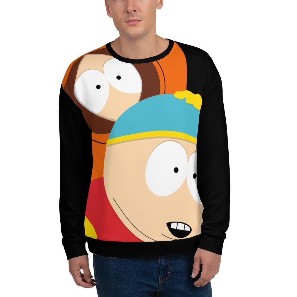 South Park Cartman & Kenny Unisex Crewneck Sweatshirt - Paramount Shop