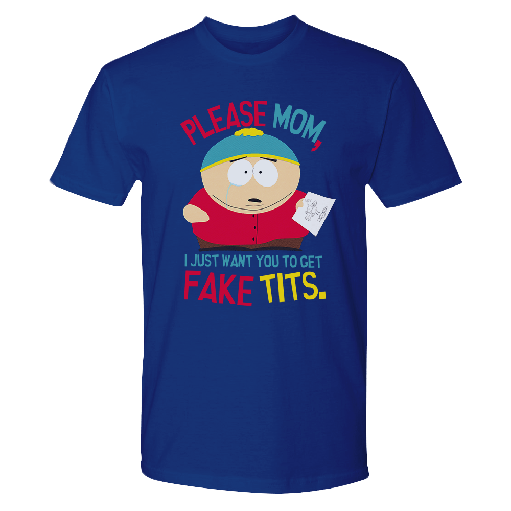 South Park Cartman Bitte Mama Kurzarm T-Shirt – Paramount Shop