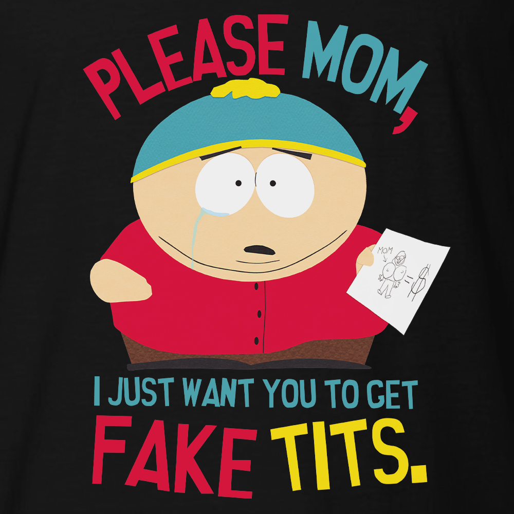 South Park Cartman Please Mom Short Sleeve T - Shirt - Paramount Shop