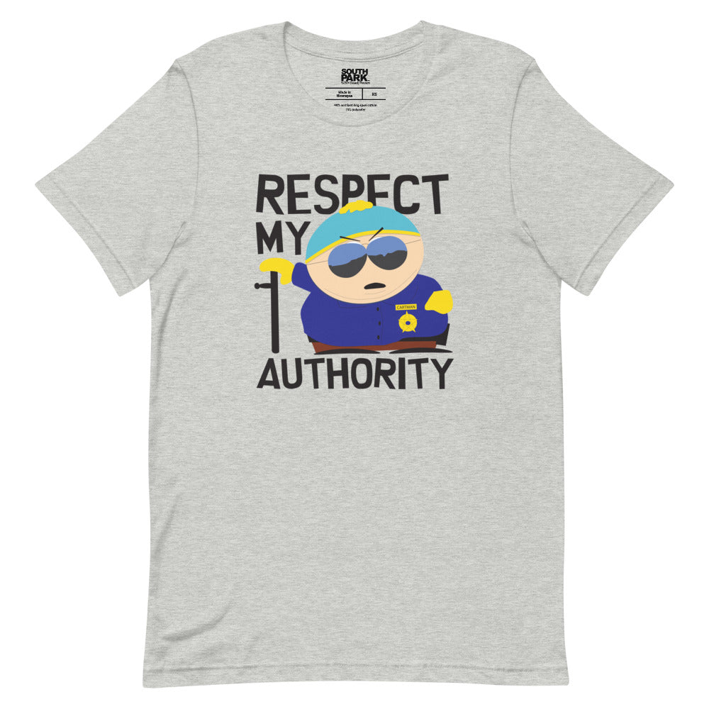 South Park Cartman Respect My Authority Unisex T-Shirt - Paramount Shop