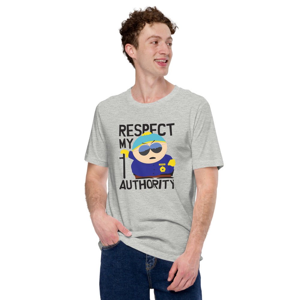 South Park Cartman Respect My Authority Unisex T-Shirt - Paramount Shop