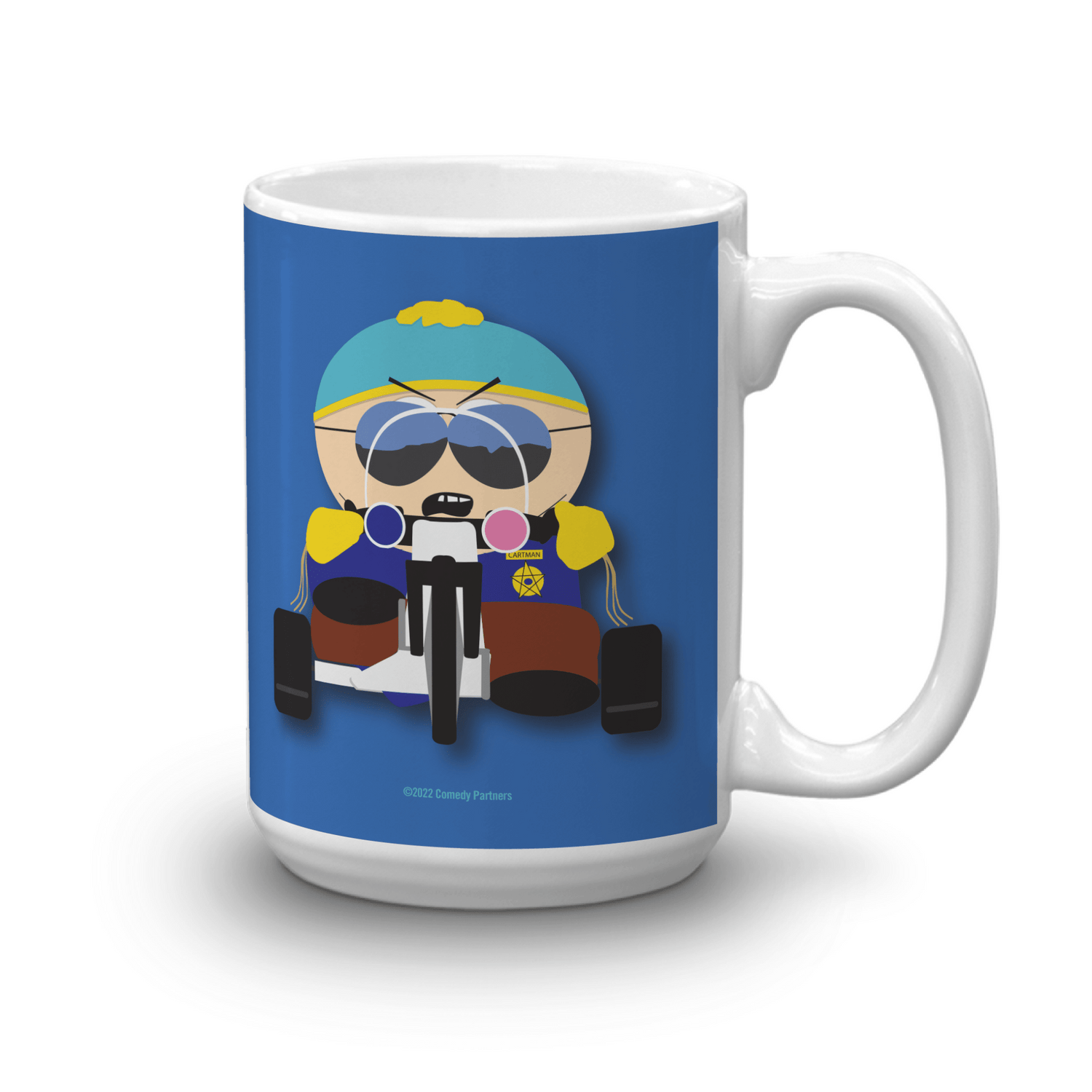 South Park Cartman Respect My Authority White Mug - Paramount Shop