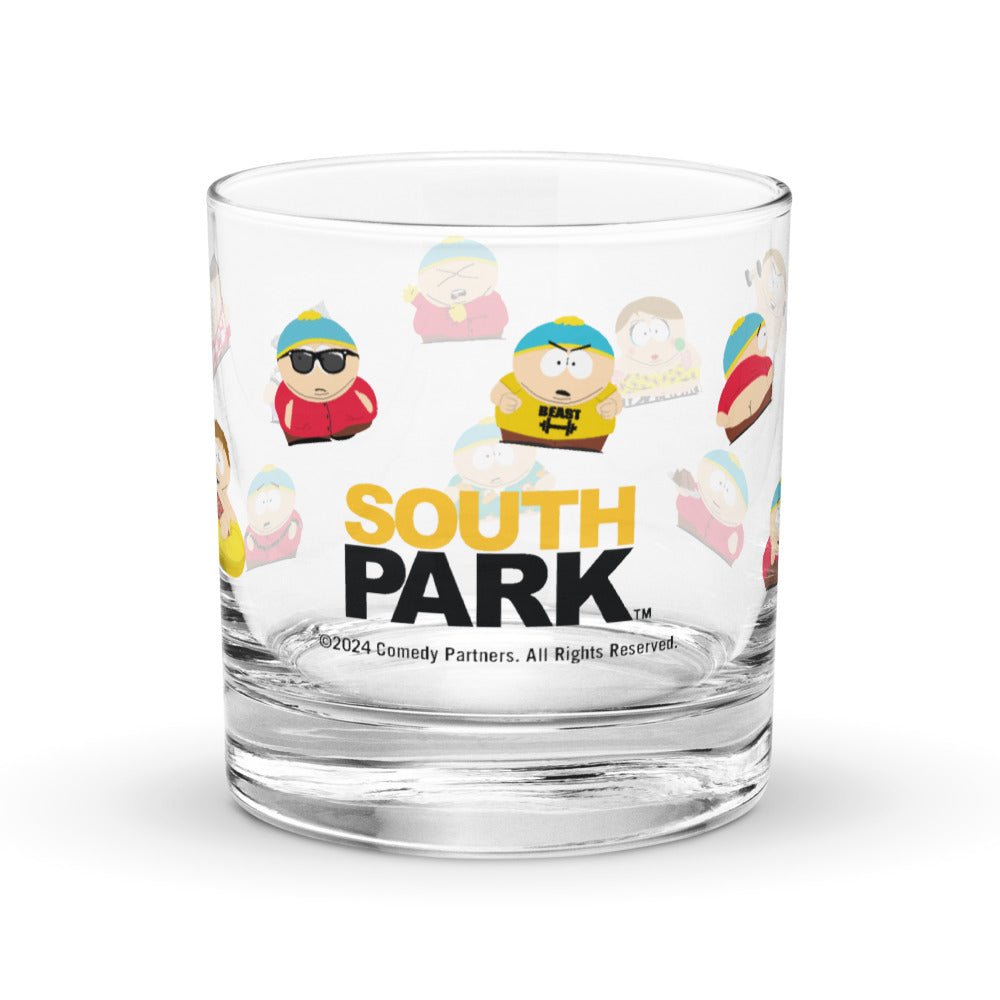 South Park Cartman Rocks Glass - Paramount Shop