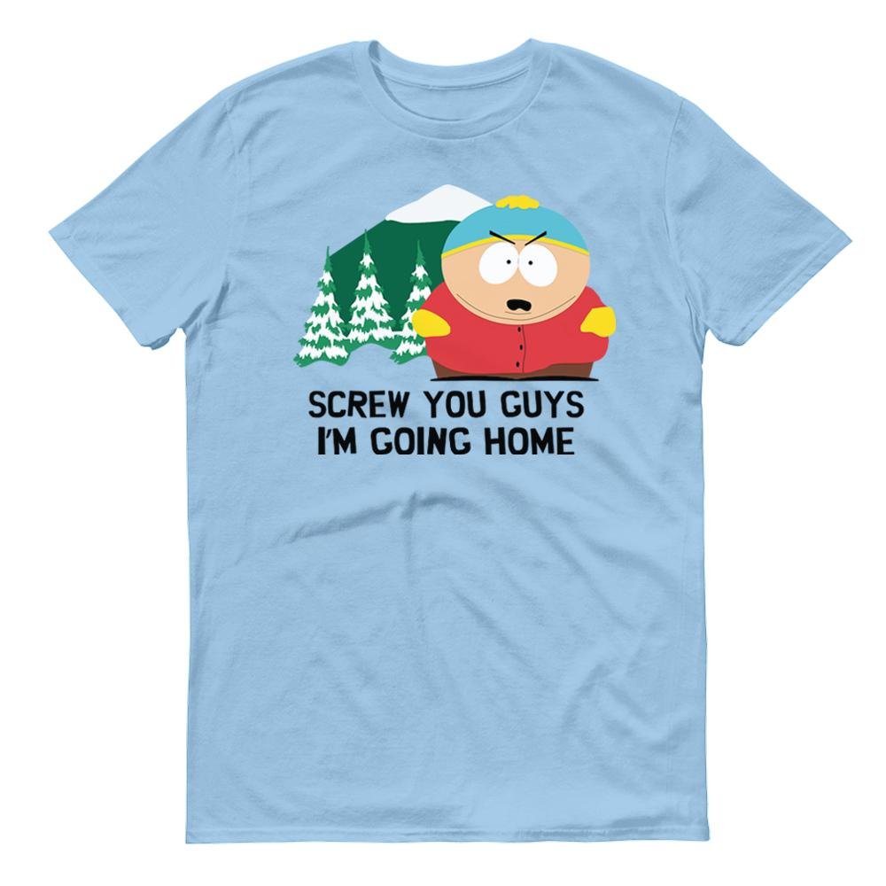 South Park Cartman Screw You Guys Adult Short Sleeve T - Shirt - Paramount Shop