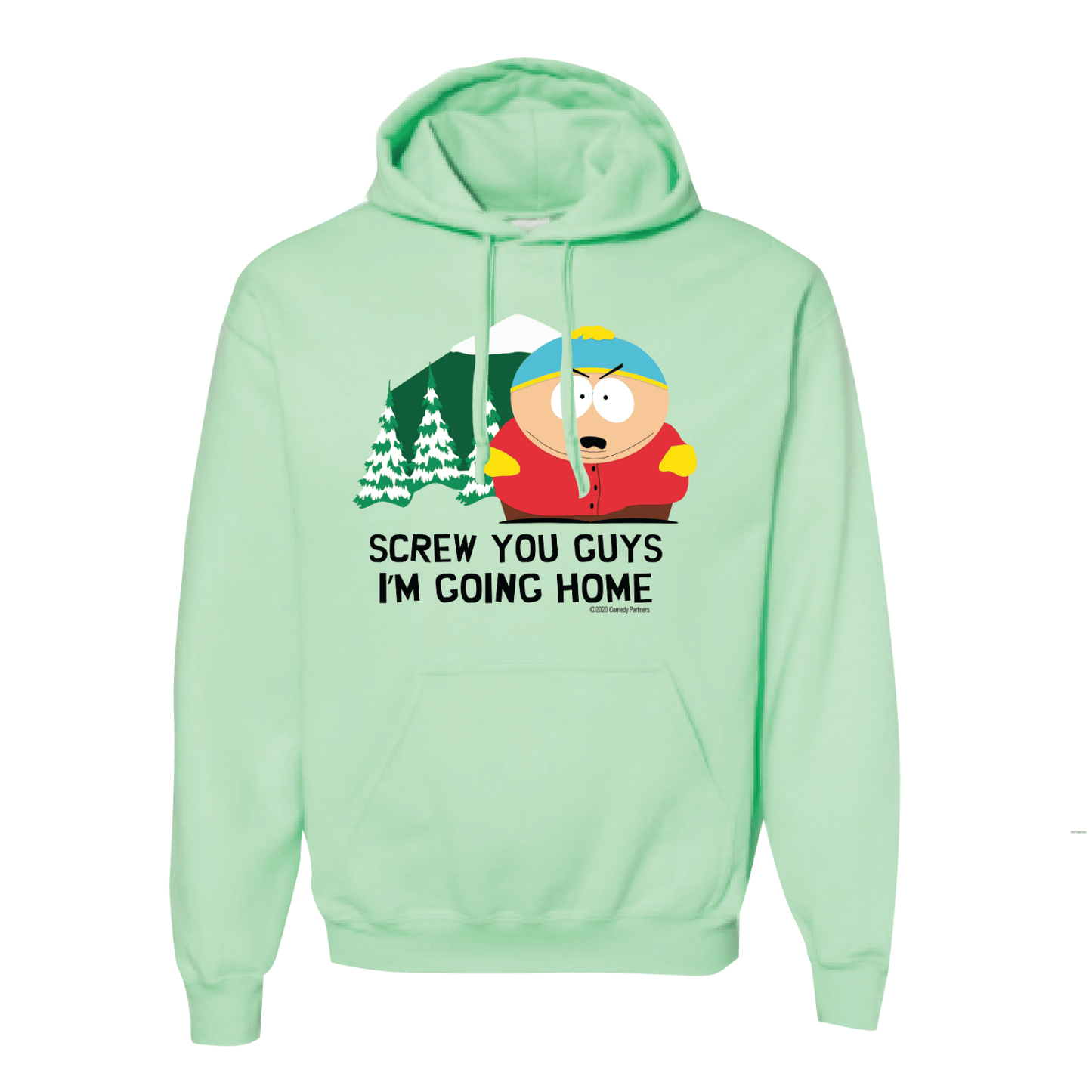 South Park Cartman Screw You Guys Hooded Sweatshirt - Paramount Shop