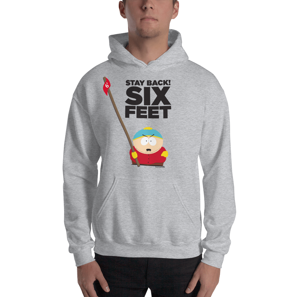 South Park Cartman Stay Back Fleece Hooded Sweatshirt - Paramount Shop