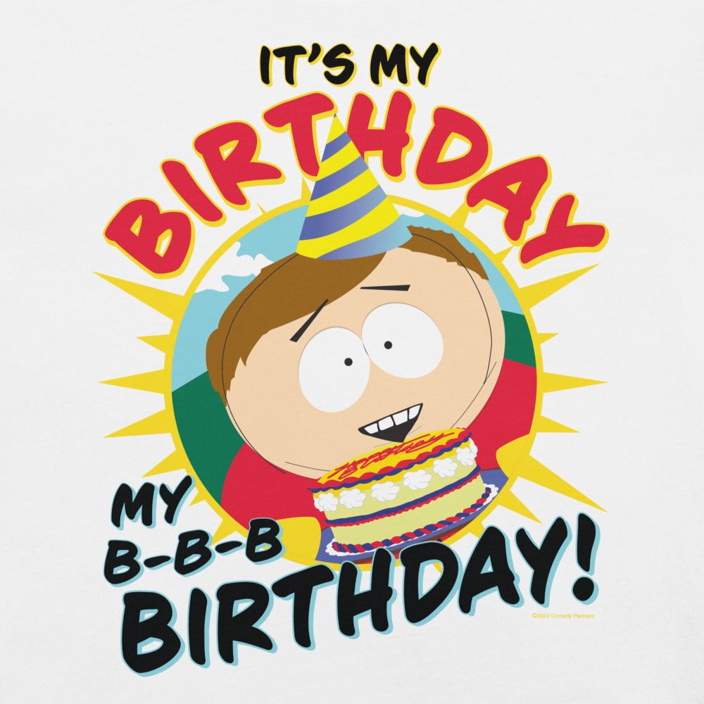 South Park Cartman's Birthday Unisex T - Shirt - Paramount Shop