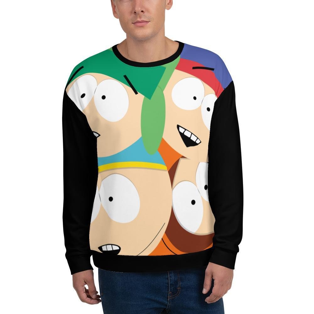 South Park Character Unisex Crewneck Sweatshirt - Paramount Shop