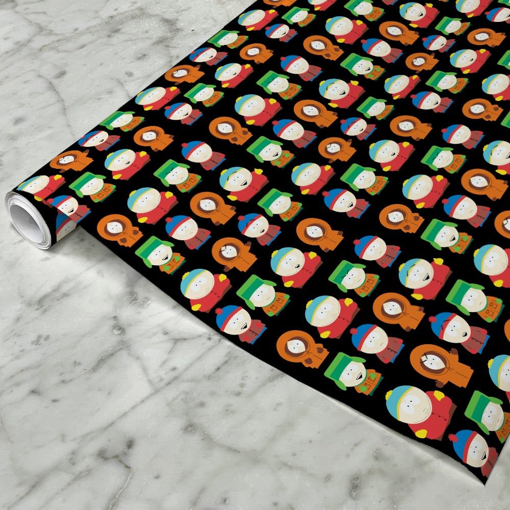 South Park Character Wrapping Paper - Paramount Shop