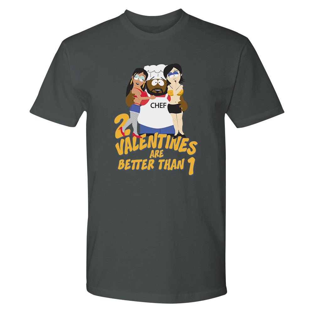 South Park Chef 2 Valentine's Is Better Than 1 Short Sleeve T - Shirt - Paramount Shop