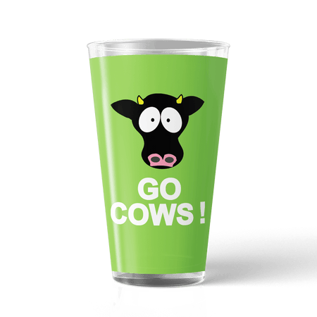 South Park Elementary Cows 17 oz Pint Glass - Paramount Shop