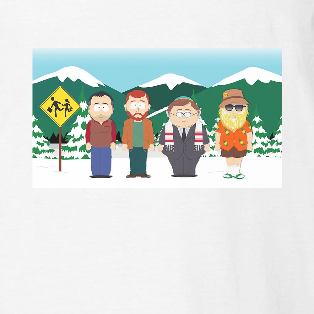South Park Future Bus Stop Adult Short Sleeve T - Shirt - Paramount Shop