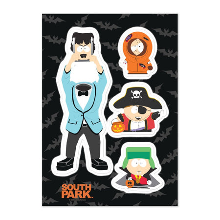 South Park Halloween Sticker Sheet - Paramount Shop