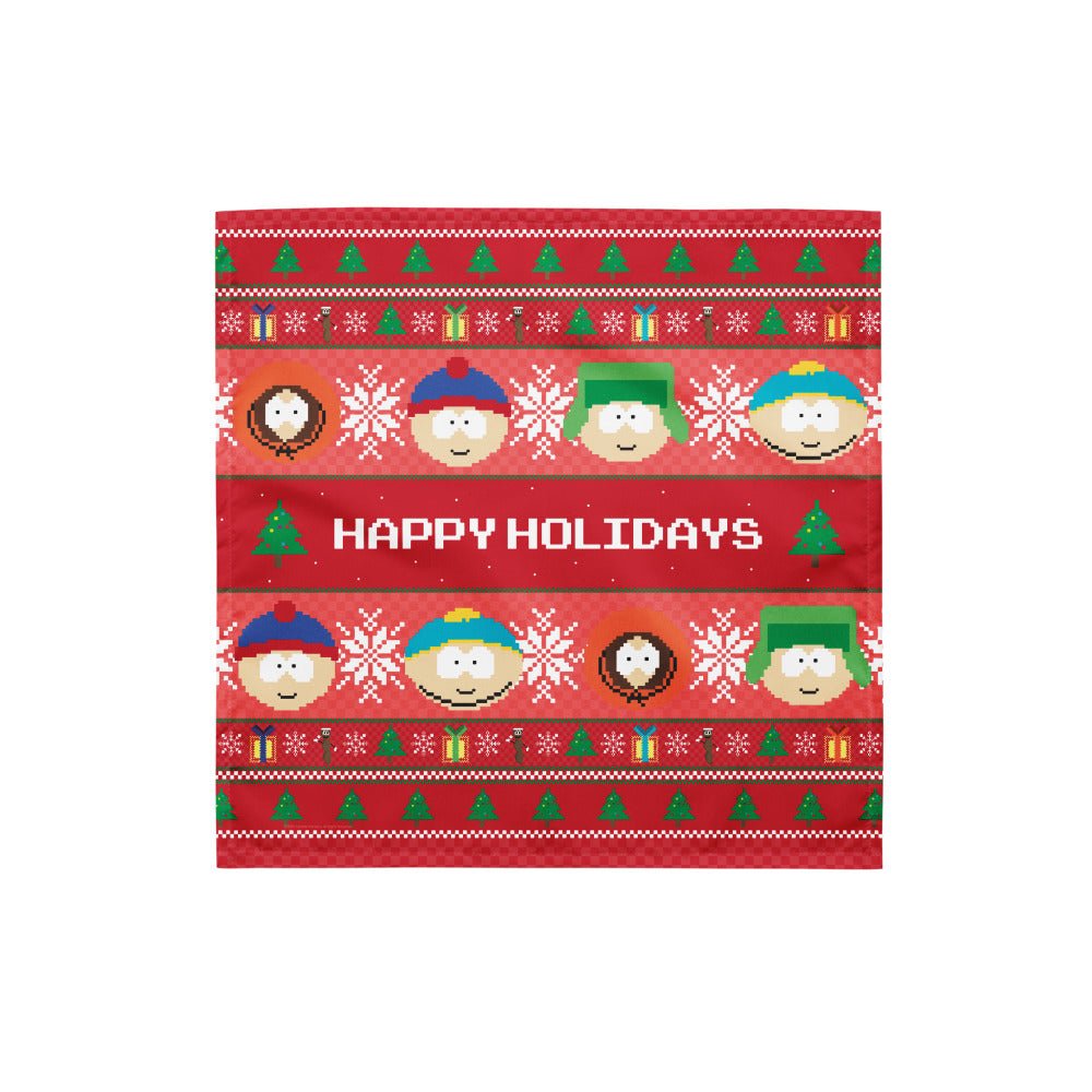 South Park Happy Holidays Pet Bandana - Paramount Shop