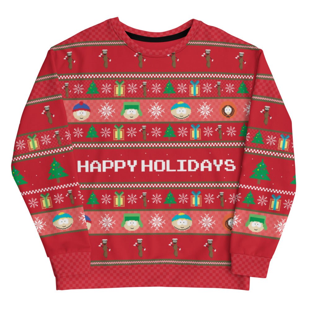 South Park Happy Holidays Ugly Sweatshirt - Paramount Shop