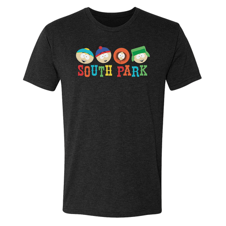 South Park Heads Men's Tri - Blend T - Shirt - Paramount Shop