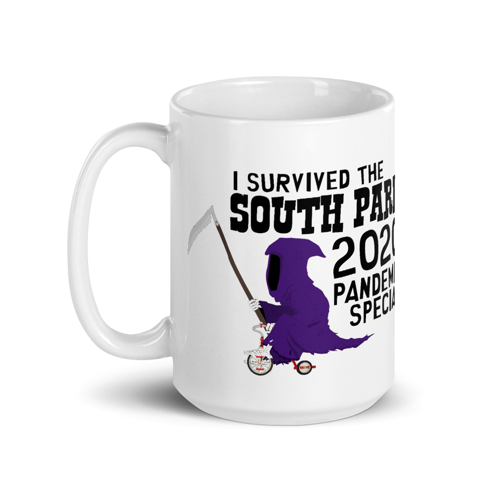 South Park I Survived the Pandemic Special White Mug - Paramount Shop
