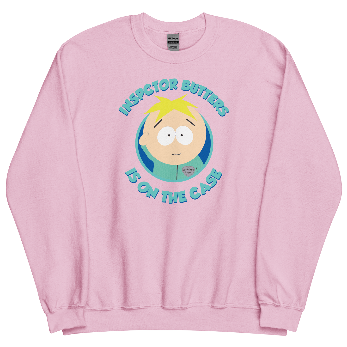 South Park Inspector Butters Is On The Case Fleece Crewneck Sweatshirt - Paramount Shop