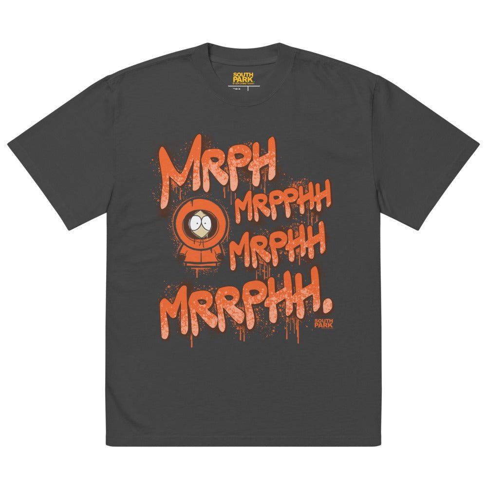 South Park Kenny Mrph, Mrpphh Graffiti Oversized T - Shirt - Paramount Shop