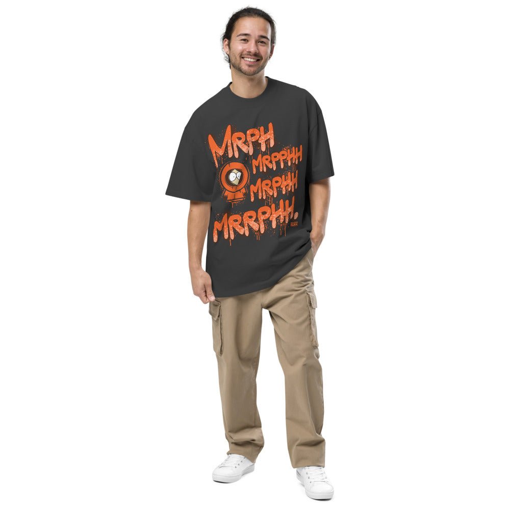 South Park Kenny Mrph, Mrpphh Graffiti Oversized T - Shirt - Paramount Shop