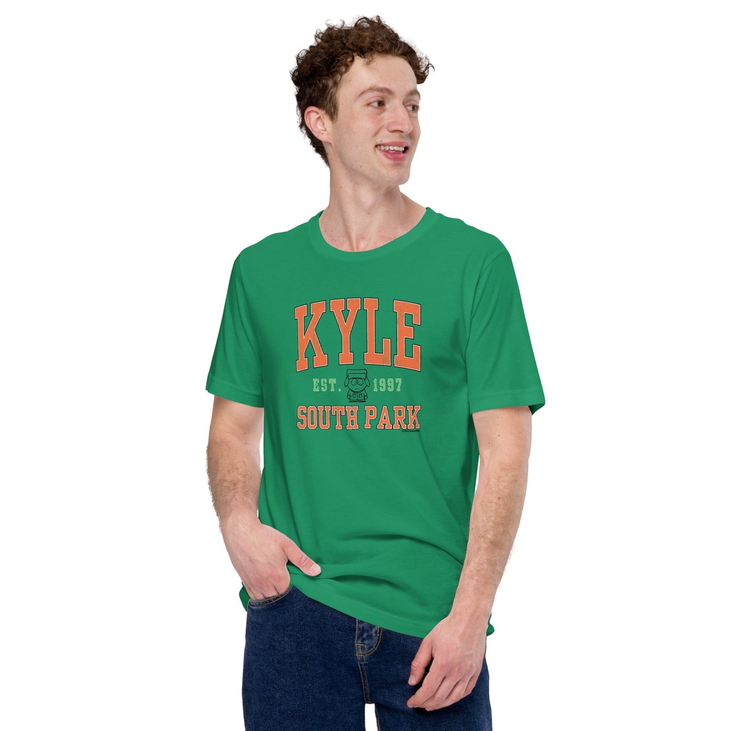 South Park Kyle Collegiate T - Shirt - Paramount Shop