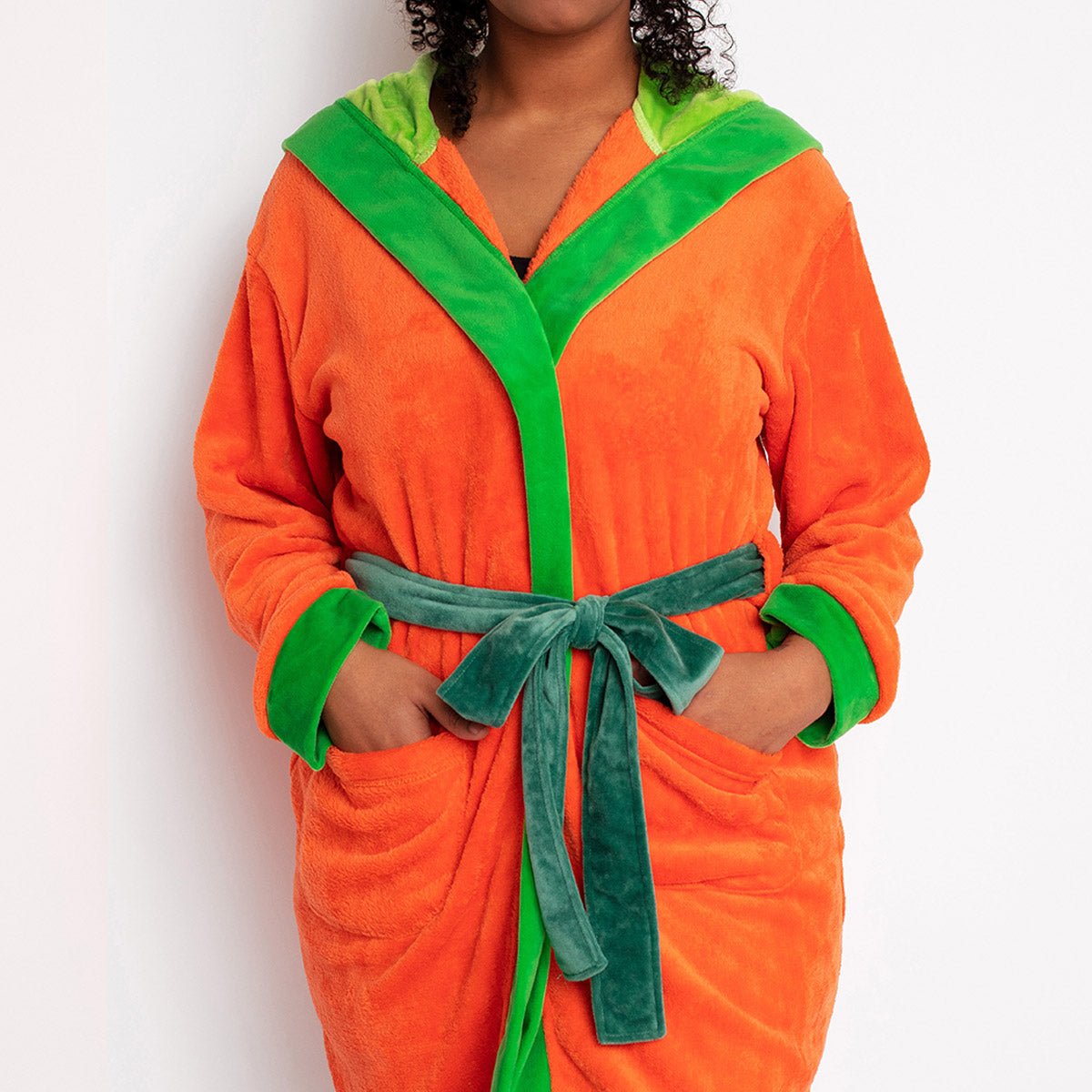 South Park Kyle Cosplay Hooded Plush Robe - Paramount Shop