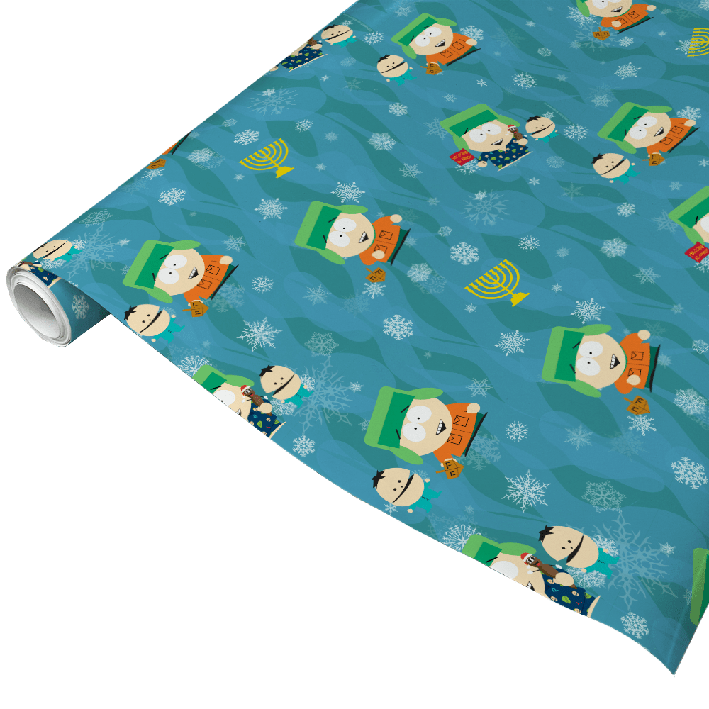 South Park Kyle Hanukkah Gift Wrap - Paramount Shop