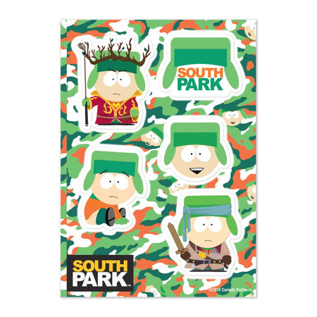 South Park Kyle Sticker Sheet - Paramount Shop