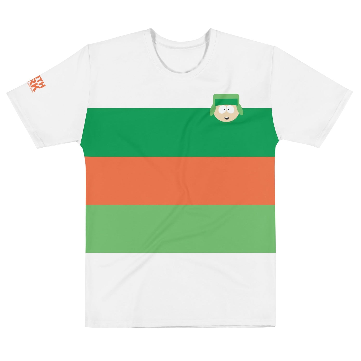 South Park Kyle Striped Unisex Short Sleeve T - Shirt - Paramount Shop