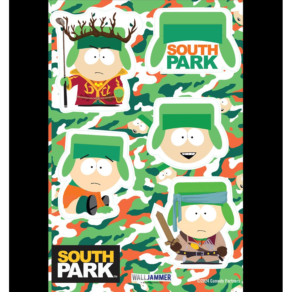 South Park Kyle Wall Sticker Sheet - Paramount Shop