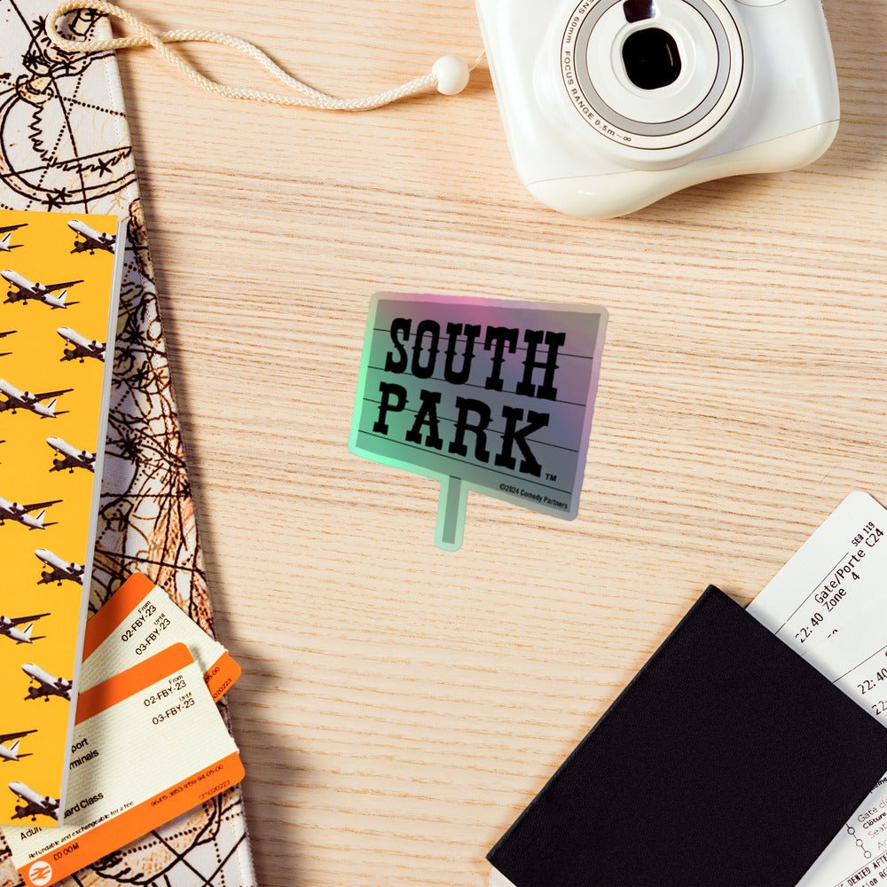 South Park Logo Holo Sticker - Paramount Shop