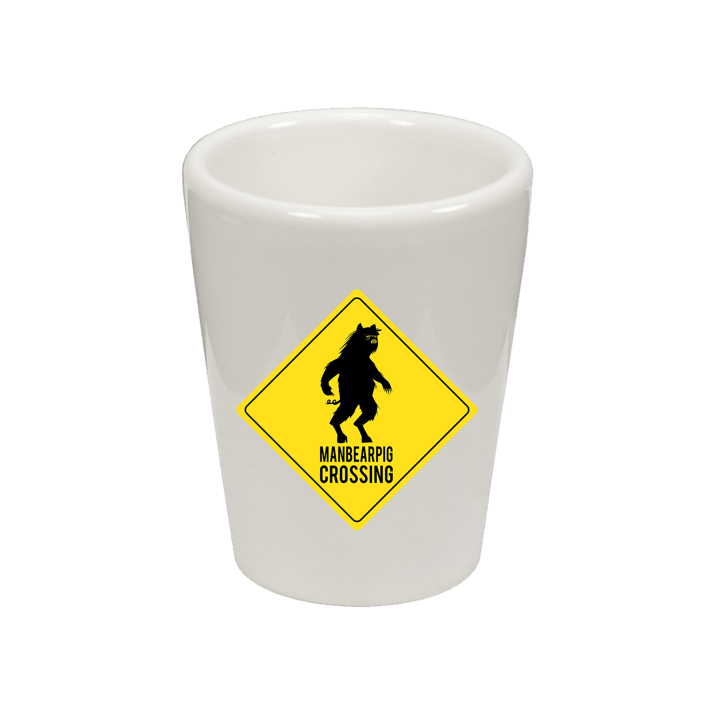 South Park ManBearPig Crossing Shot Glass - Paramount Shop