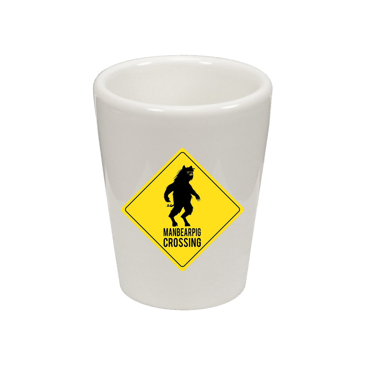 South Park ManBearPig Crossing Shot Glass - Paramount Shop