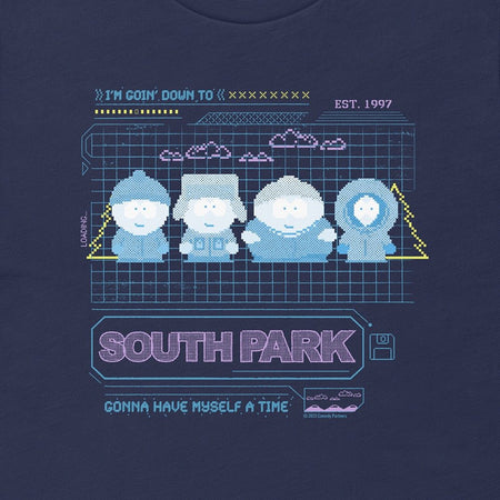 South Park Pixel Art The Boys T - Shirt - Paramount Shop