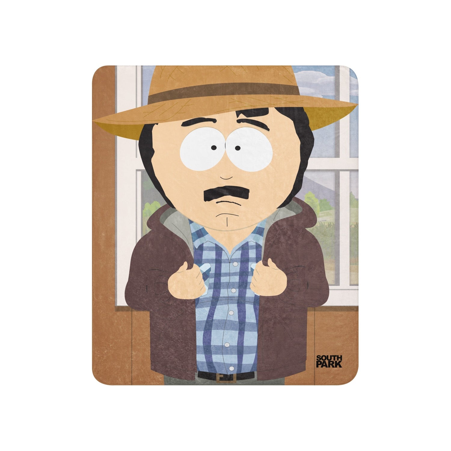 South Park Randy Sherpa Blanket - Paramount Shop