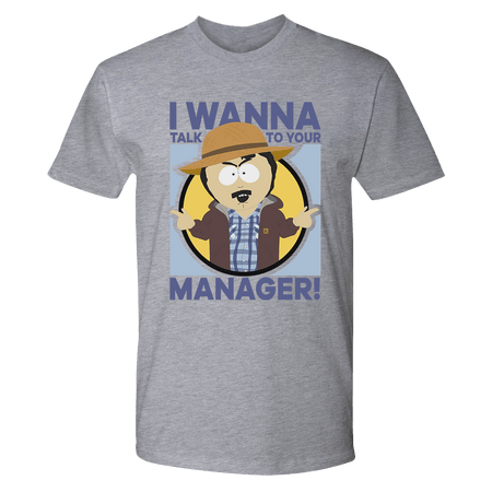 South Park Randy Talk to Your Manager Short Sleeve T - Shirt - Paramount Shop