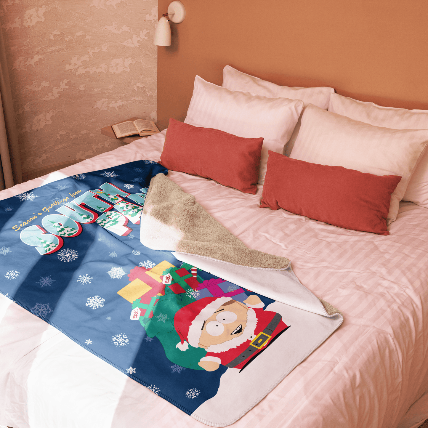 South Park Season Greetings Sherpa Blanket - Paramount Shop