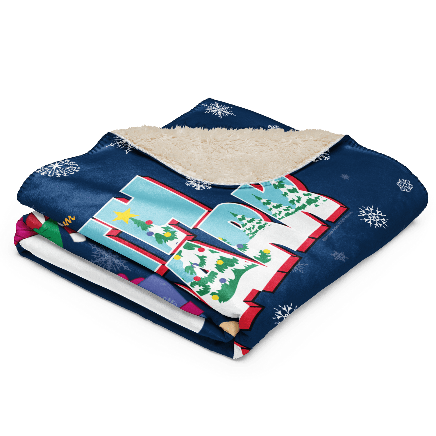 South Park Season Greetings Sherpa Blanket - Paramount Shop