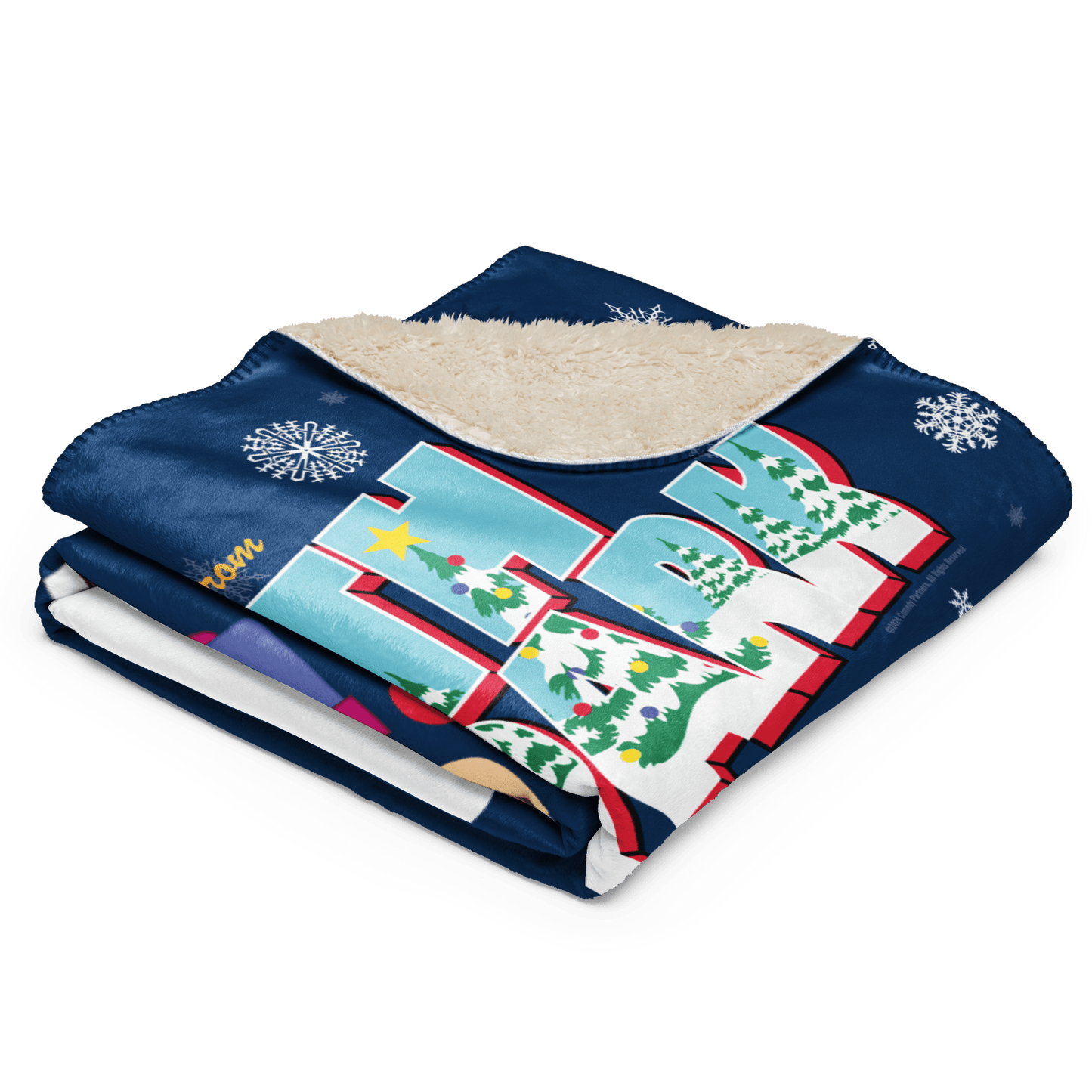 South Park Season Greetings Sherpa Blanket - Paramount Shop