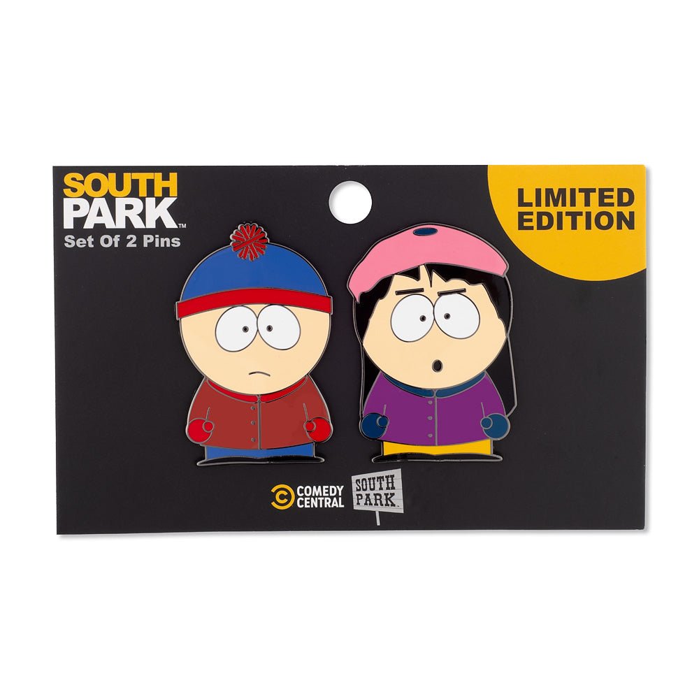 South Park Stan and Wendy Pin Set - Paramount Shop