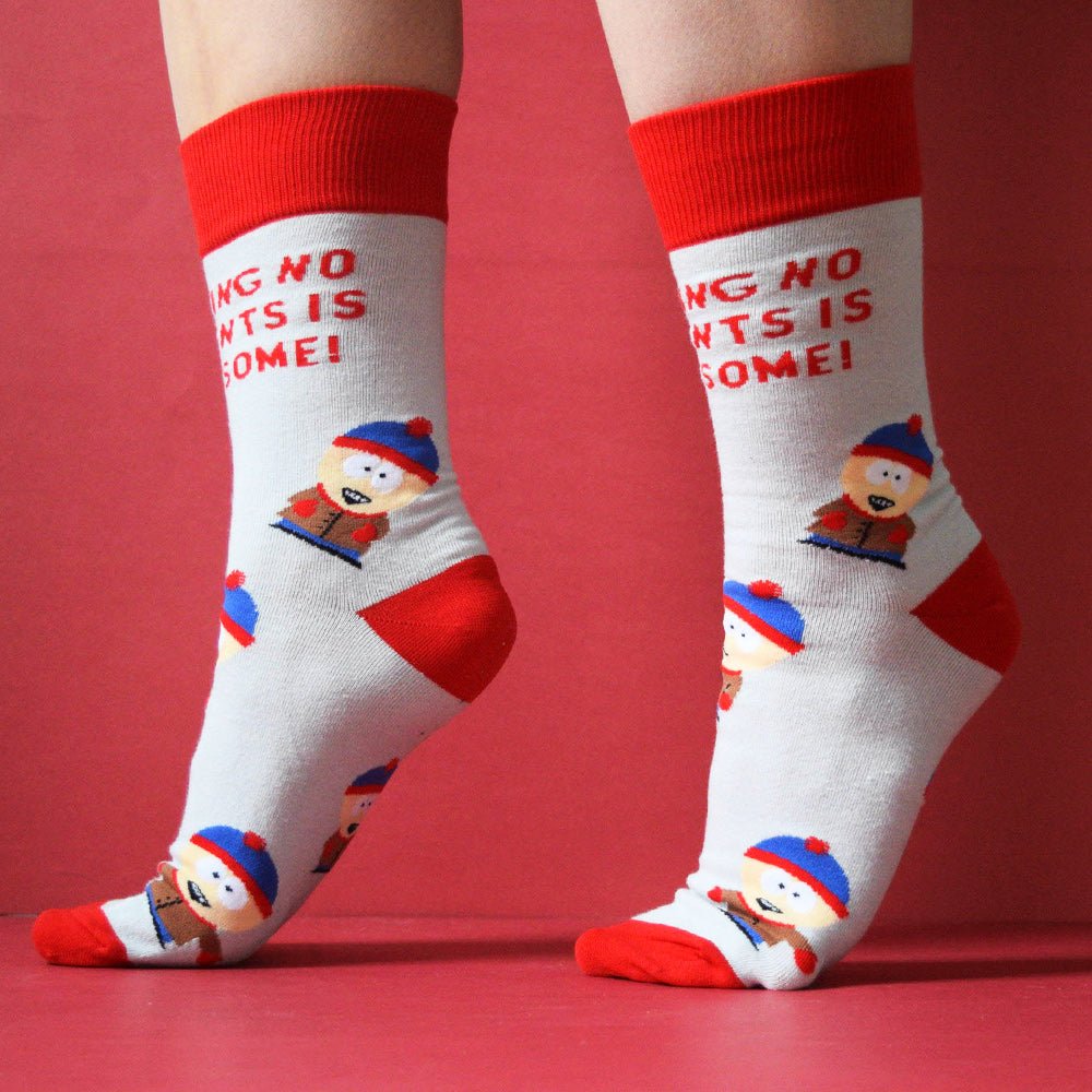 South Park Stan No Parents is Awesome Socks - Paramount Shop