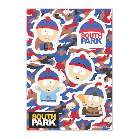 South Park Stan Sticker Sheet - Paramount Shop