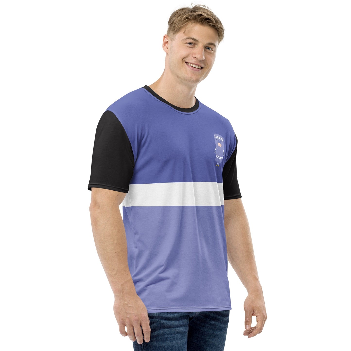 South Park Towelie Color Block Unisex Short Sleeve T - Shirt - Paramount Shop