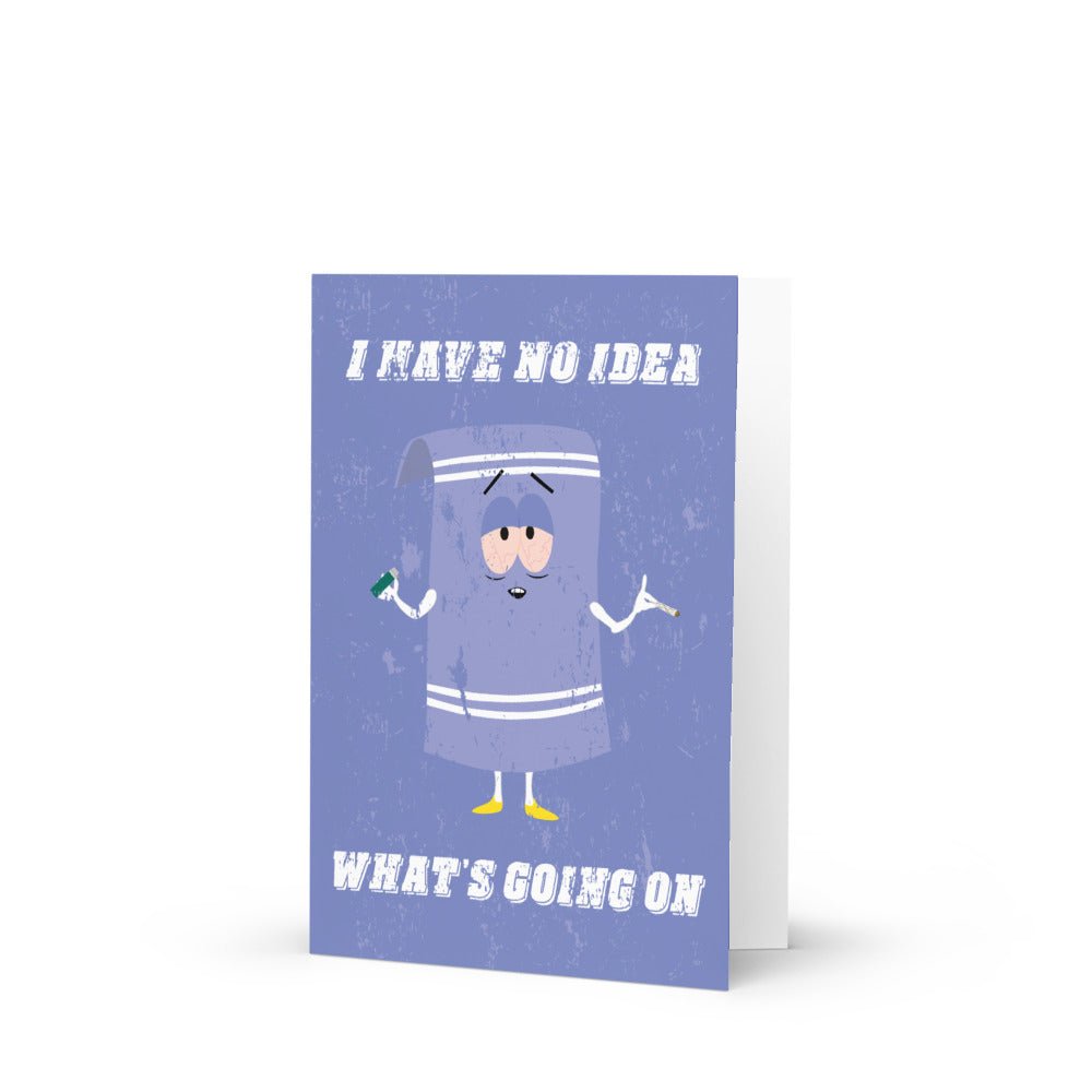 South Park Towelie Greeting Card - Paramount Shop