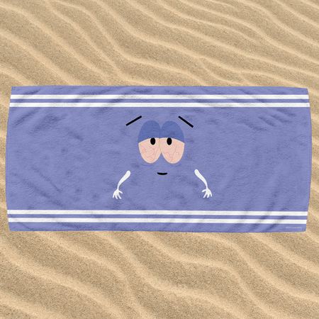 South Park Towelie Horizontal Beach Towel - Paramount Shop
