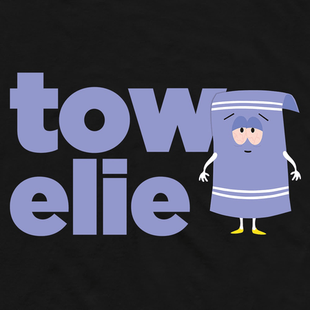 South Park Towelie Name Adult Short Sleeve T - Shirt - Paramount Shop