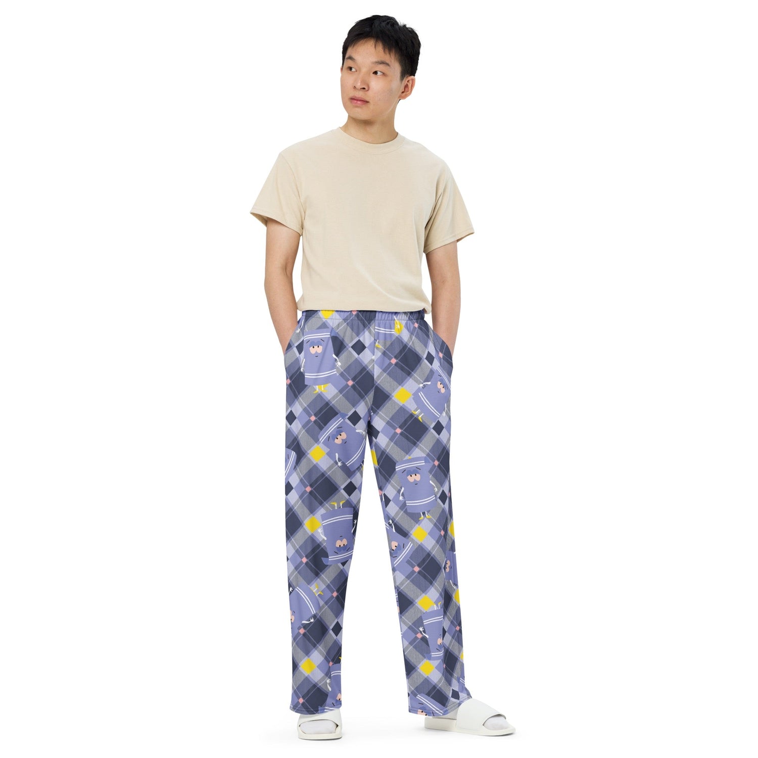South Park Towelie Plaid Pajama Pants - Paramount Shop