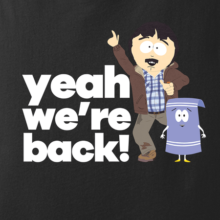 South Park Towelie & Randy We're Back Adult Tank Top - Paramount Shop
