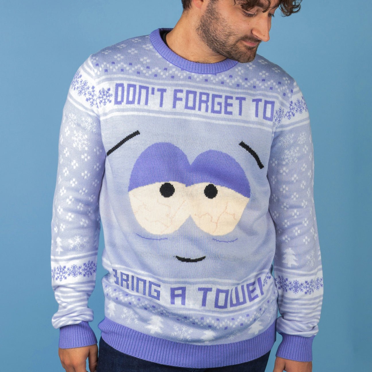South Park Towelie Ugly Holiday Sweater - Paramount Shop
