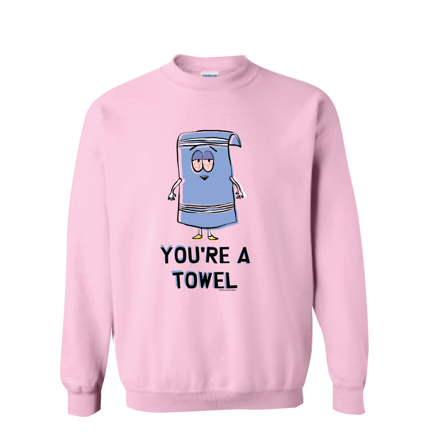 South Park Towelie You're a Towel Crew Neck Sweatshirt - Paramount Shop